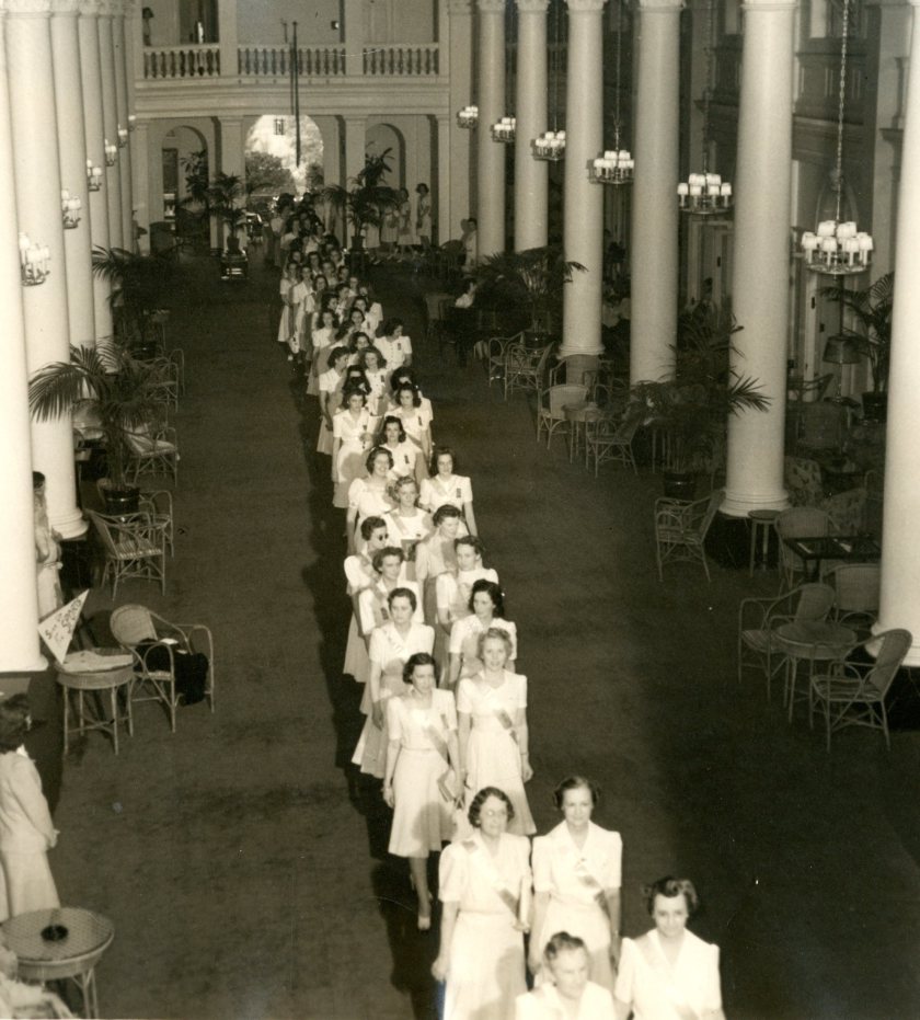 1941 Convention first white dress processional